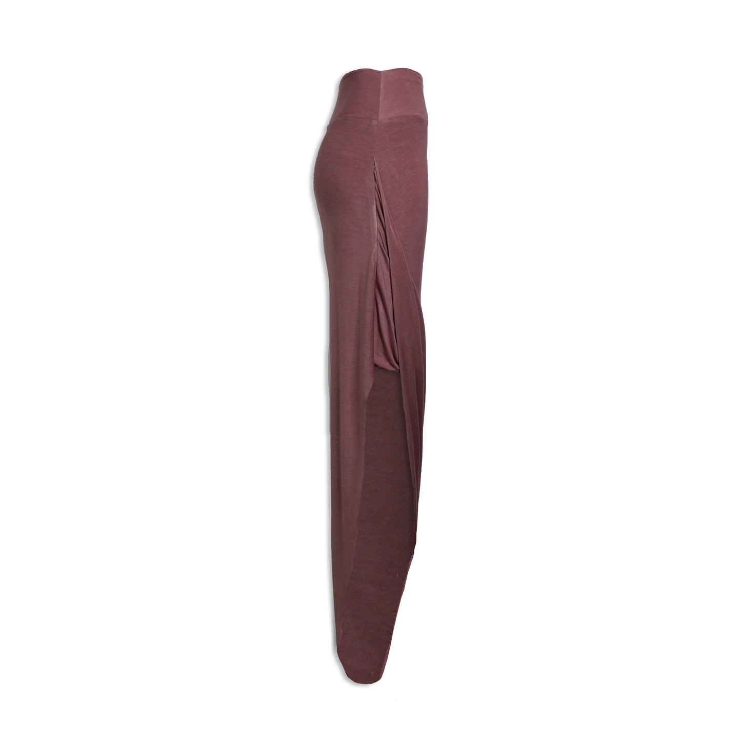 Cocoa Modal Soft Jersey Draped Skirt