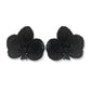 Black Orchid Earrings