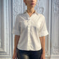 White Back Bow Shirt